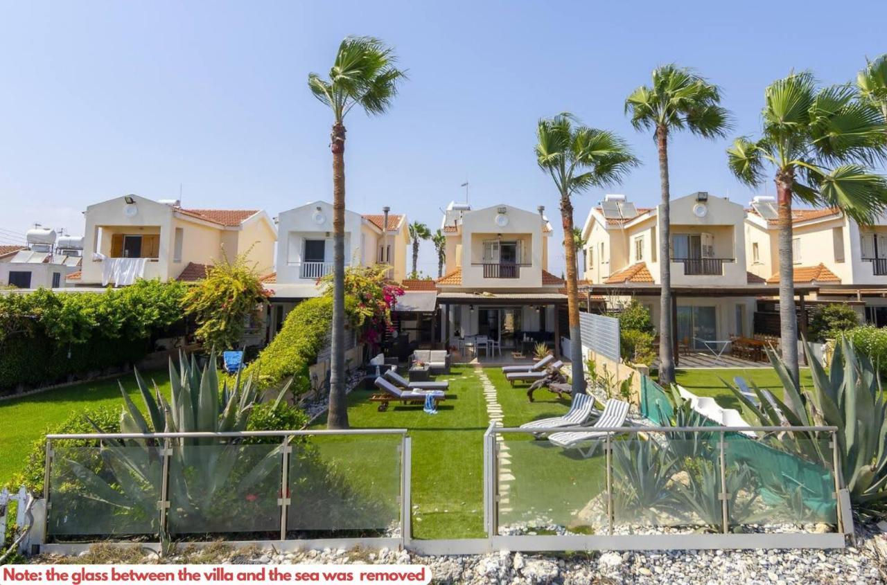 Beachfront Villa Carpe Diem Kiti المظهر الخارجي الصورة